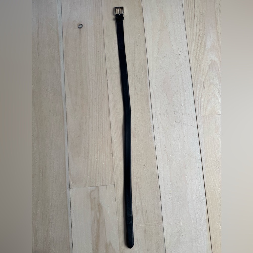 Leather Coach Belt